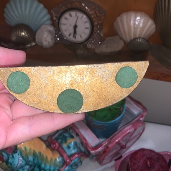 Brass Shell Bookends - Picture 3 of 5